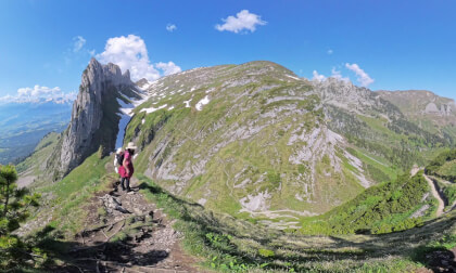 8K VR360 Saxer Lucke hike (Switzerland)