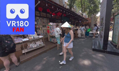 (3D VR180) The street that leveled up my vibe @ Ho Chi Minh, Vietnam, 2026