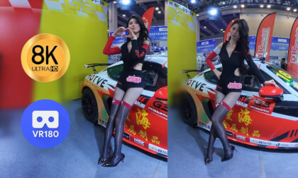 Racing Model with Pantyhose Shuyang 黑丝改装车模GTSHOW