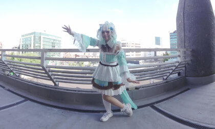 Vtuber cosplays