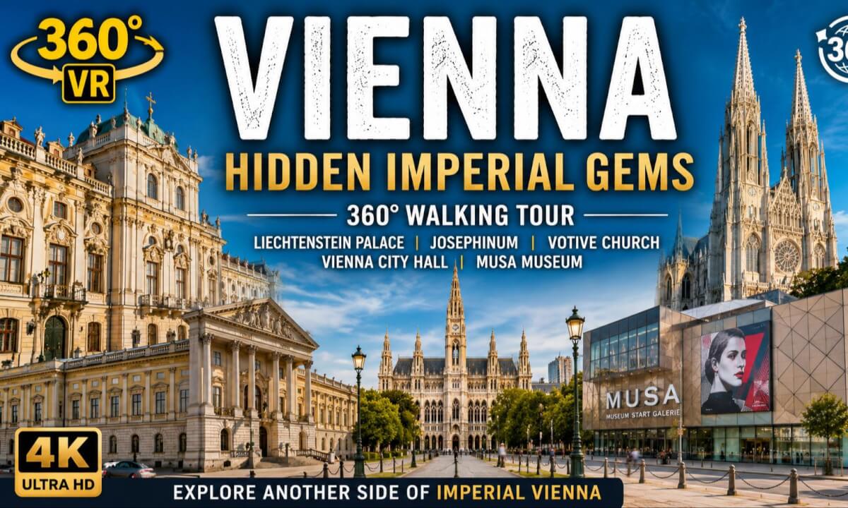 🇦🇹 Hidden Imperial Vienna, Austria – 360° Walking Tour Beyond the Famous Landmarks