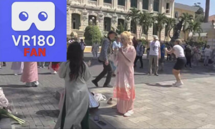 (3D VR180) Ho Chi Minh City's Famous Post Office - Is It Just for Photos