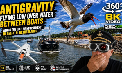 Antigravity A1 8K 360° | Low Over Water in Belfeld