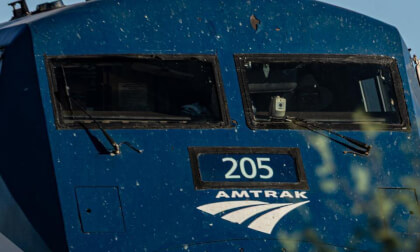 Amtrak Sunset Limited #2 (AMTK205) | VR180 8K | Wymola, Arizona | Picacho Peak
