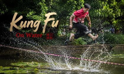 The Grace of Kung Fu: A Moment on Water