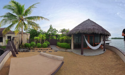 360 VR Fijian Overwater Bungalow View - Koro Sun Resort