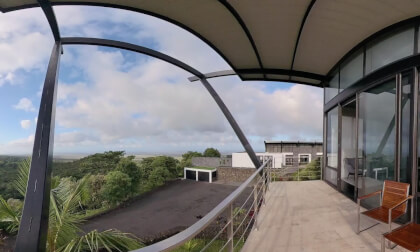 360 VR Galapagos Islands Balcony View- Pikaia Lodge
