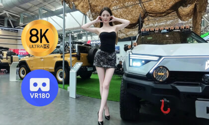 Beautyleg Model on GT Show 长腿改装车模