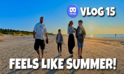 VR180 3D 8K | VLOG 15 | My Typical Day at the Polish Seaside! 🌊