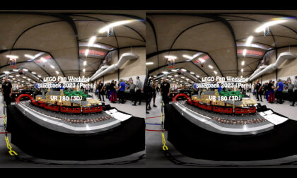 LEGO exhibition Skaerbaek 2023: part 1 (VR 180 3D 8K) VR Video LEGO exhibition Skaerbaek 2023: part 1 (VR 180 3D 8K) VR