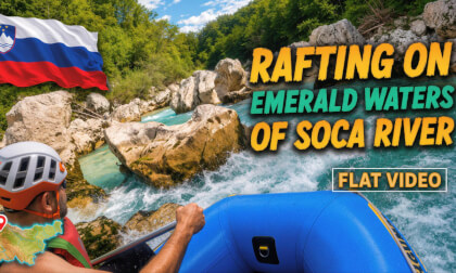🌊 Soča River Rafting Adventure | Emerald Water & Alpine Rapids near Bovec