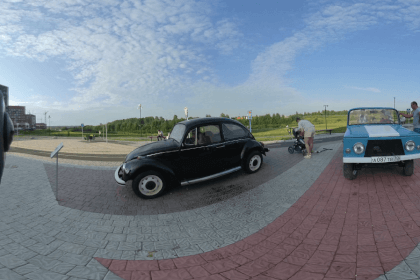 [VR180] Russia, Siberia, Tomsk, Severnyi park district