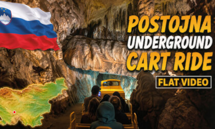 🚂 Postojna Cave Train Ride | Like Indiana Jones Underground