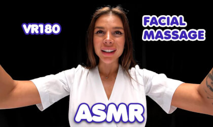 ASMR Facial Massage in VR by Scorpy