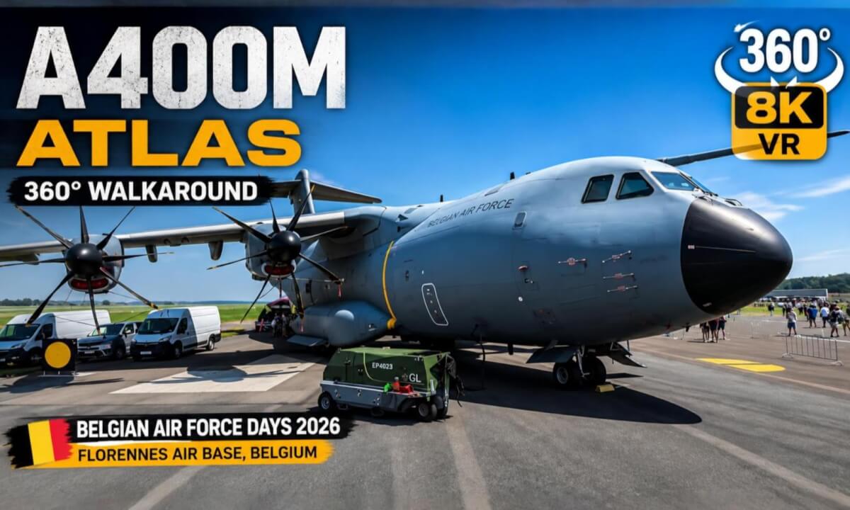 Airbus A400M Atlas Walkaround | Belgian Air Force Days