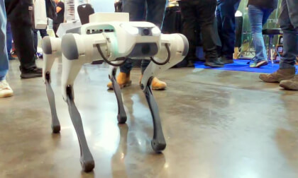 Futuristic 'robot dogs' steal the spotlight at ISTS 2026 at Expo Tel Aviv. these tactical quadrupeds demonstrate their potential to run fully autonomous AI-driven reconnaissance missions.