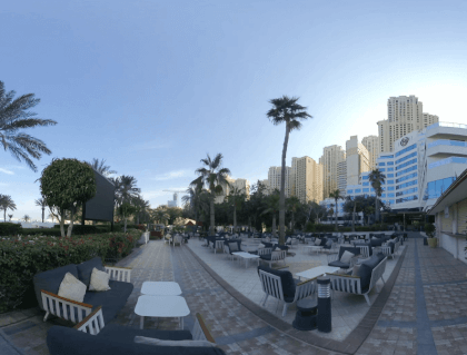 [VR180] UAE, Dubai, Dubai Marina, JBR, Sheraton Jumeirah Beach Resort Hotel