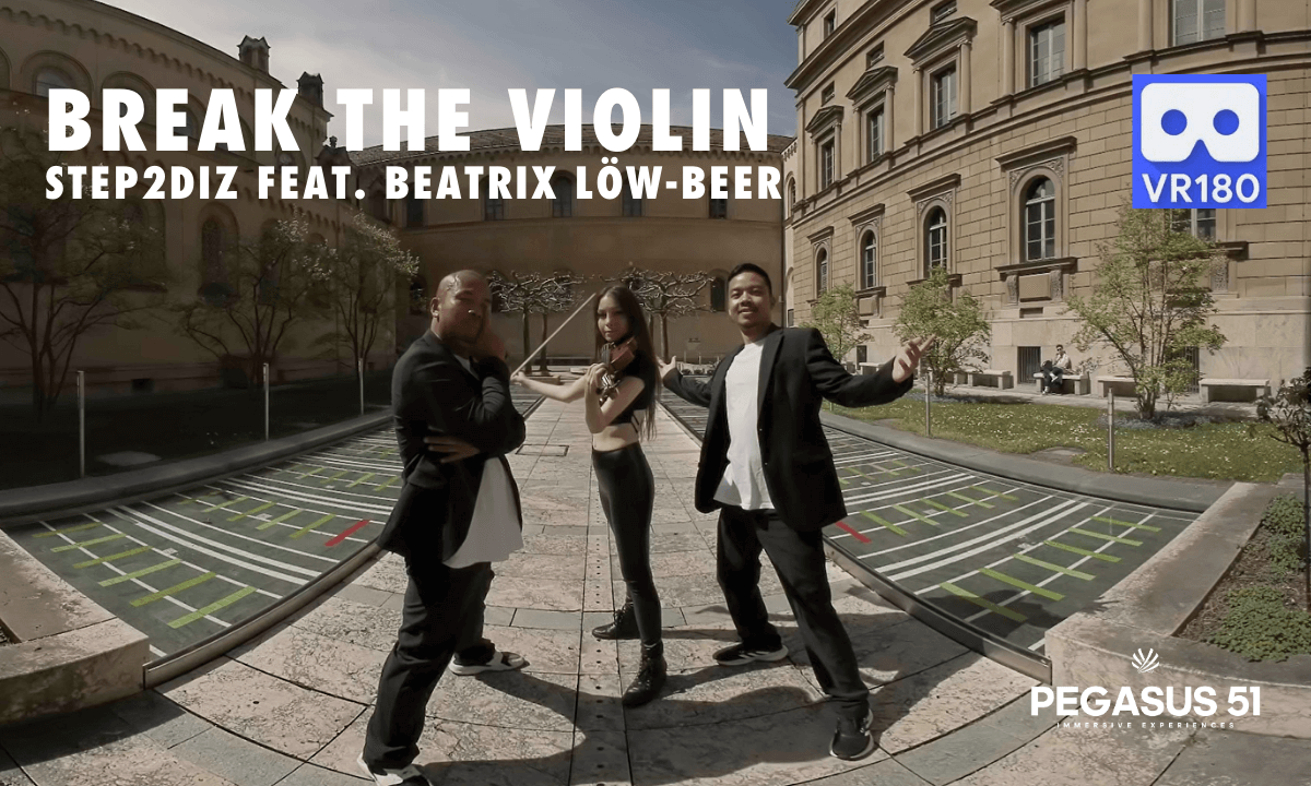 VR180° 3D BREAK THE VIOLIN (Shot with Canon R5C Dual Fisheye)