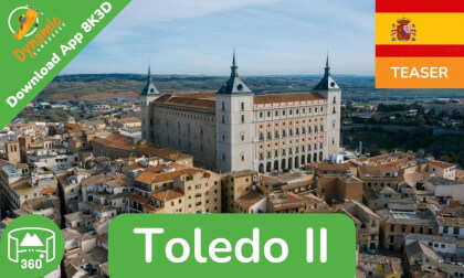 Toledo II | Learn Spanish in VR | 360 8K3D Teaser | DYNAMIC LANGUAGES