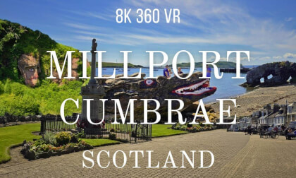 Millport and Cumbrae Scotland 8K 360 VR Panorama Insta360 X4