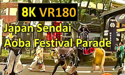 Japan Sendai Aoba Festival Parade
