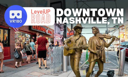 Downtown Nashville in VR180 + Bonus Clips