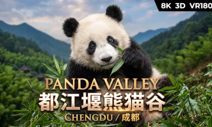 8K3D VR180 | Serene Whispers of Dujiangyan Panda Valley | 慢度浮生：都江堰熊猫谷的悠然时光