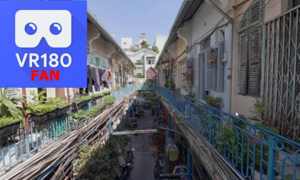 (3D VR180) District 5 of Ho Chi Minh City, which has fewer tourists @ Ho Chi Minh, Vietnam, 2026