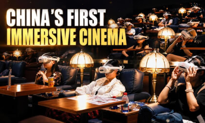 Step Inside China’s First Immersive Movie Theater