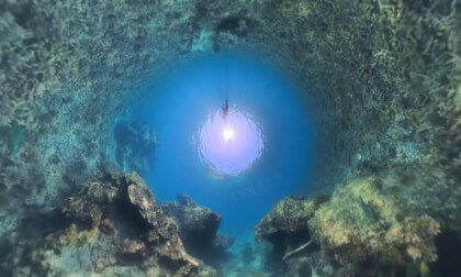 360 Snorkelling off Koh Tao Island, Thailand