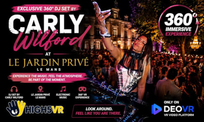 Carly Wilford DJ Set at Le Jardin Privé, Le Mans | 360° Music Experience