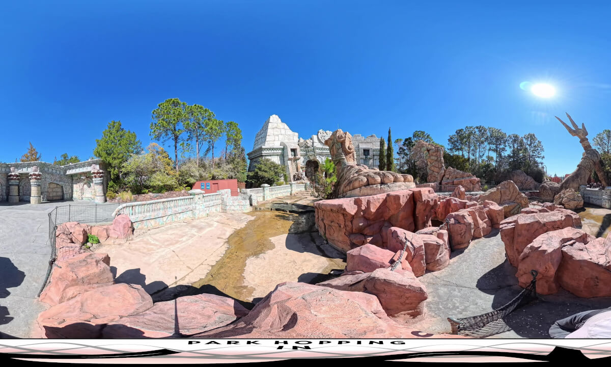 VR360 Lost Continent Scenes 8K (2-23-2026) - Islands of Adventure (Insta360 X5)