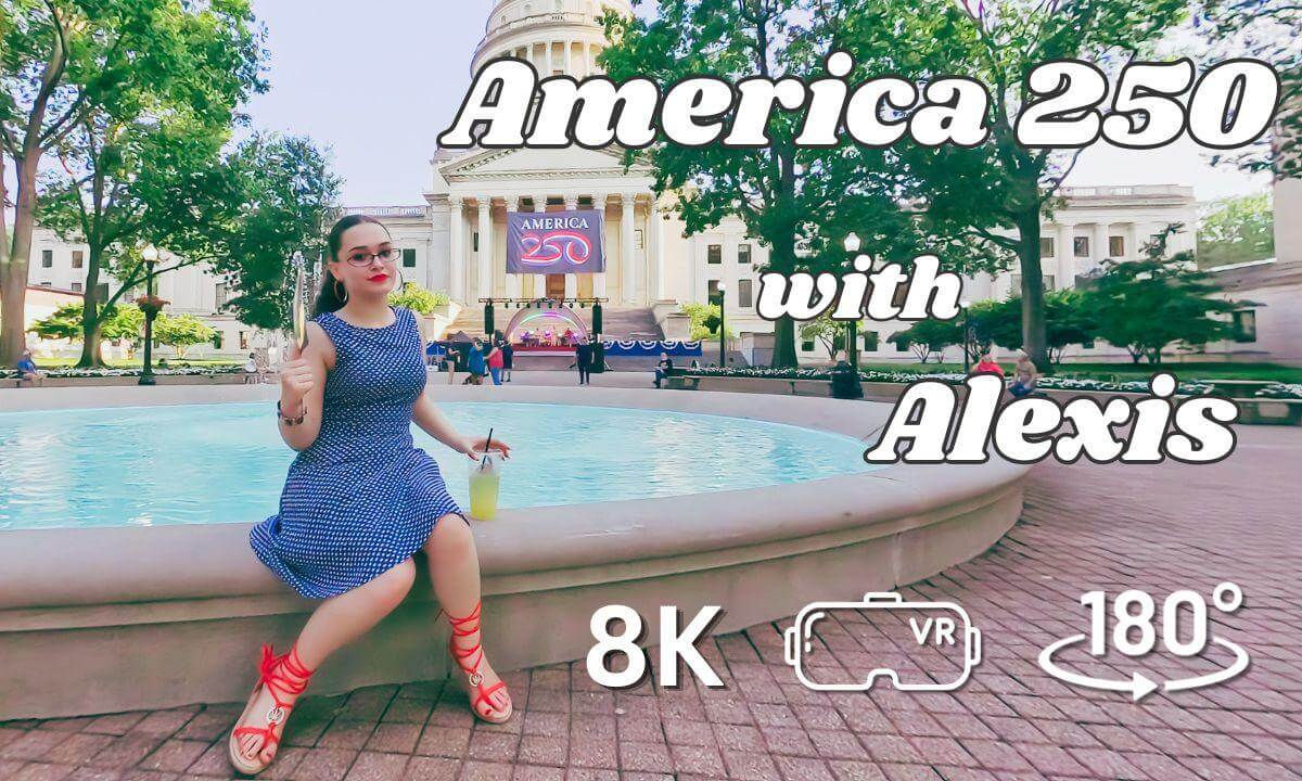 America's 250th Anniversary Celebration with Model Alexis Grace