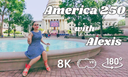 America's 250th Anniversary Celebration with Model Alexis Grace