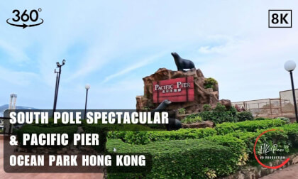 🐧South Pole Spectacular & 🦭Pacific Pier - Ocean Park Hong Kong 2026 | 8K 360VR