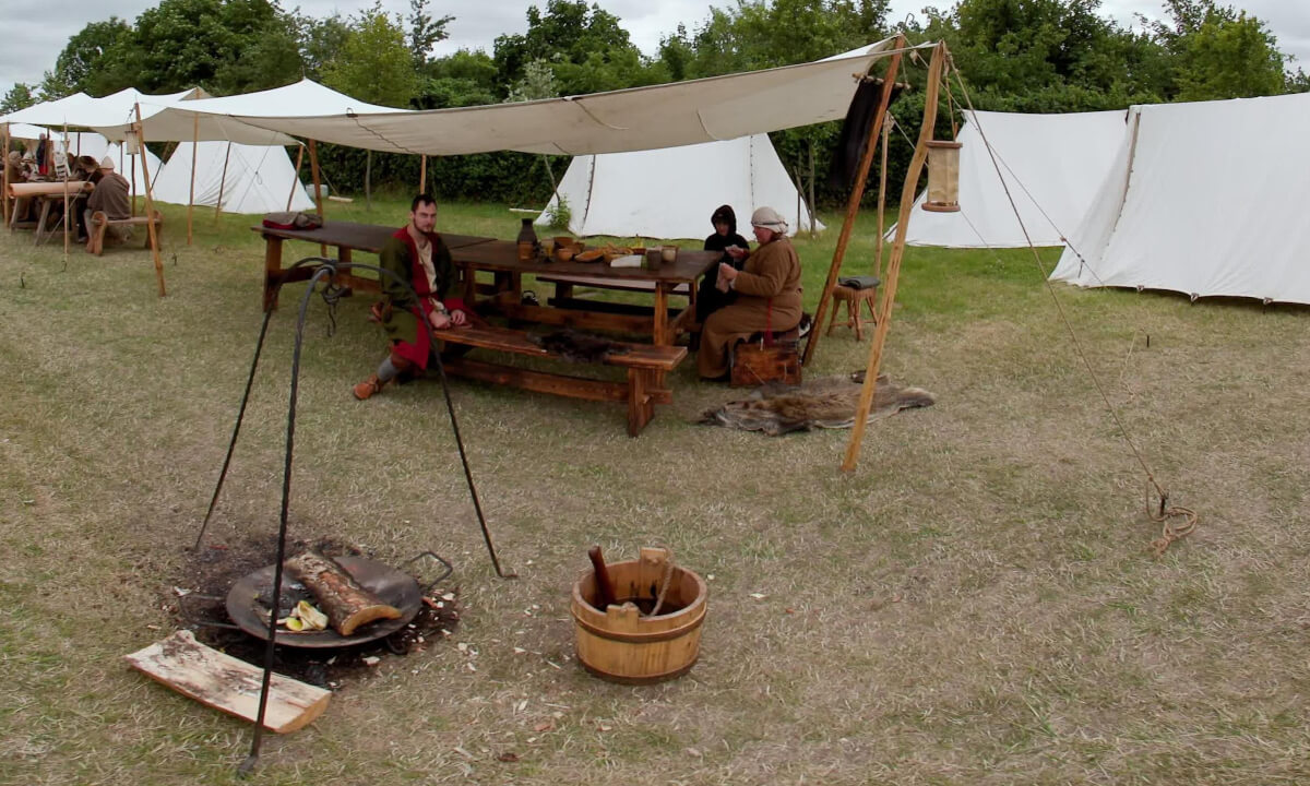 Step Inside a Medieval Village! Knights' Tournament & Living History | 8K VR180