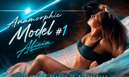 Anamorphic Model #1 – Alicia | Natural Beauty in Motion