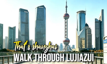 Who could resist the skyscrapers and sea of clouds of Shanghai?