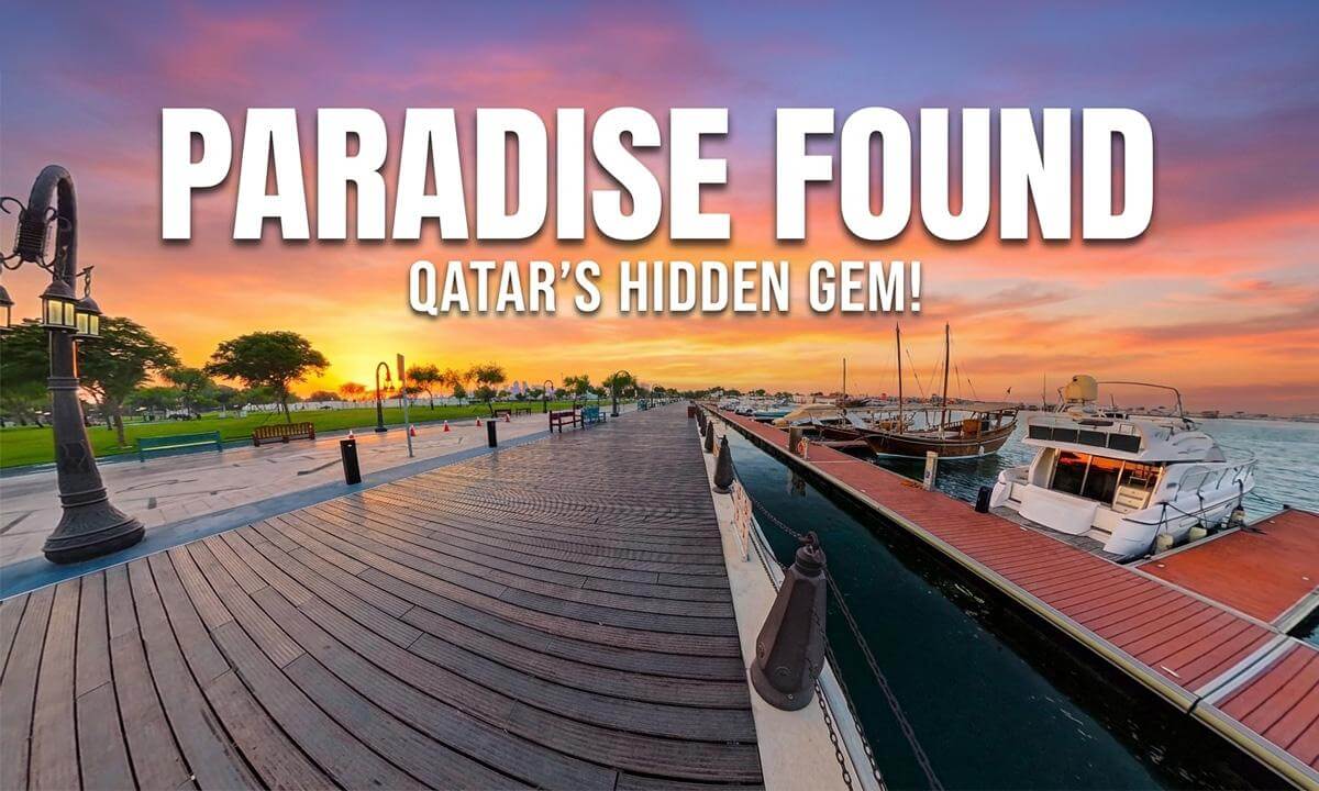 🌅 Old Doha Port Marina at Sunset 🇶🇦 | Relaxing 8K 360° VR Experience | Qatar