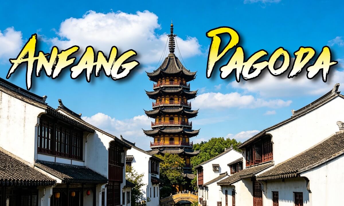 Anfang Pagoda at Sijing Ancient Town | Full Footage: Day & Night Shots