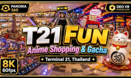 T21 Fun 360° VR | Anime Shopping & Gacha at Terminal 21 Thailand in 8K 60fps