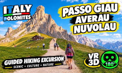 Passo Giau VR180 3D | One of the Most Scenic Hikes in the Dolomites 31/05/26