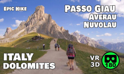 Passo Giau VR180 3D | One of the Most Scenic Hikes in the Dolomites 31/05/26