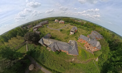 Abandoned Rauceby Hospital Fly Over 360