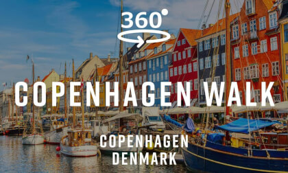 Copenhagen City Walk – Copenhagen, Denmark 🇩🇰 | 360° Walking Tour