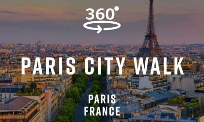 Paris City Walk – Paris, France 🇫🇷 | 360° Walking Tour