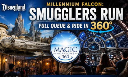 Ride Millennium Falcon: Smugglers Run in 360° VR | Full Queue & Disneyland Adventure