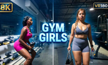 Cute Gym Girls Workout 💪 | VR180 8K Fitness Experience