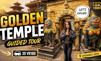 Kathmandu Hidden Temple Tour  🇳🇵 | Ancient Temple VR180 8K