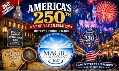 America's 250th Celebration in 360° VR Independence Hall, Disney Easter Eggs & Disneyland Fireworks